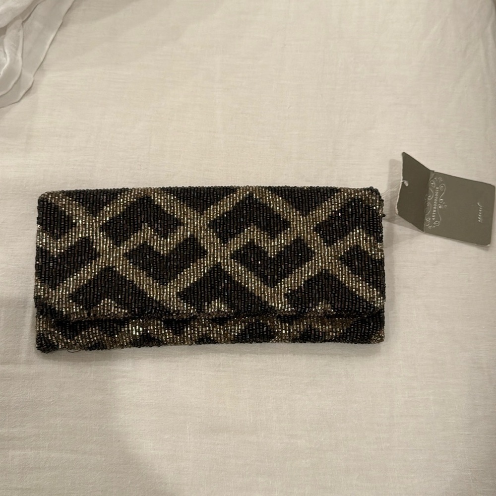 MOYNA Beaded clutch (Anthropologie)